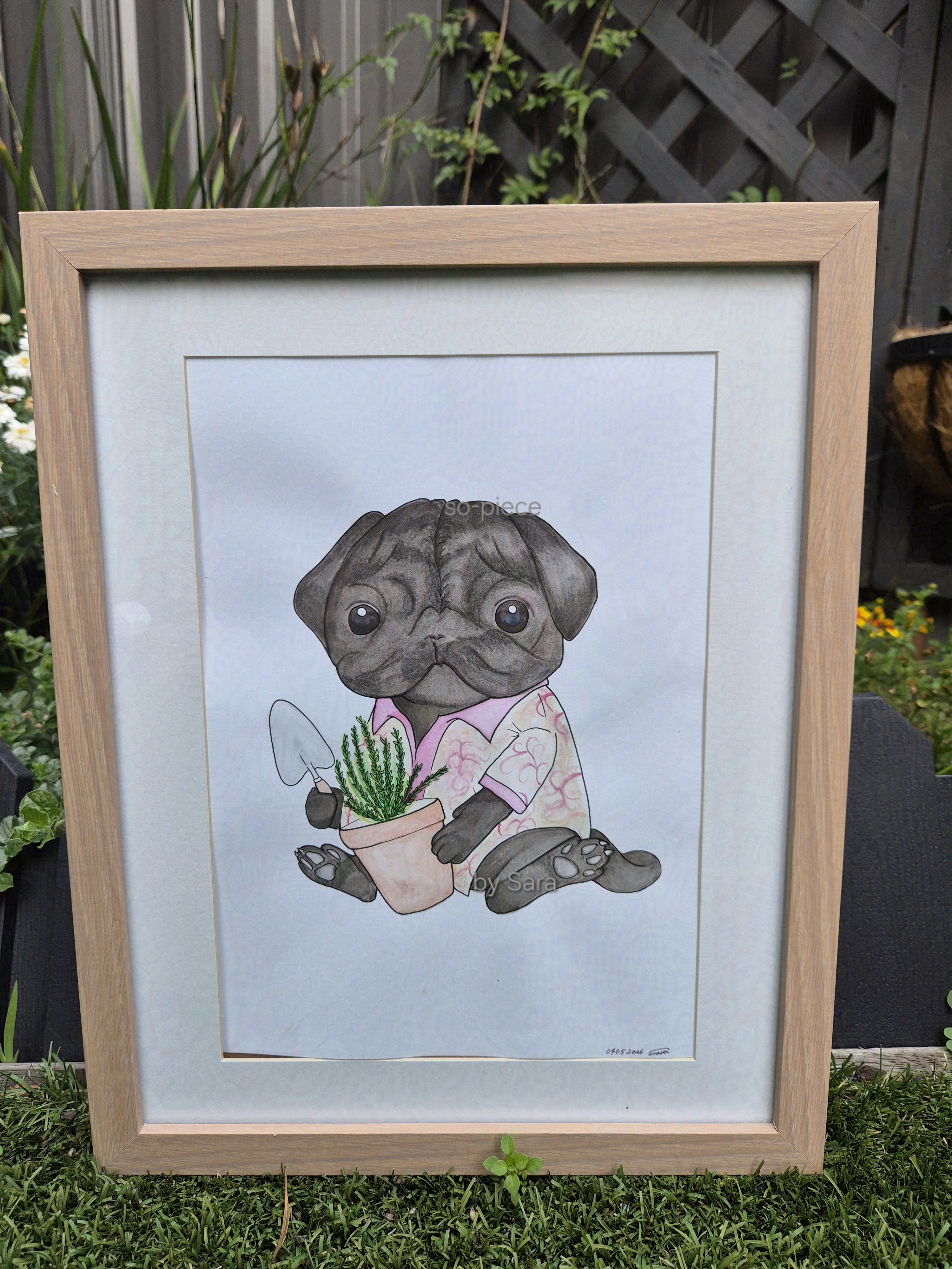 Gardening Master — illustration by Sara Oba
